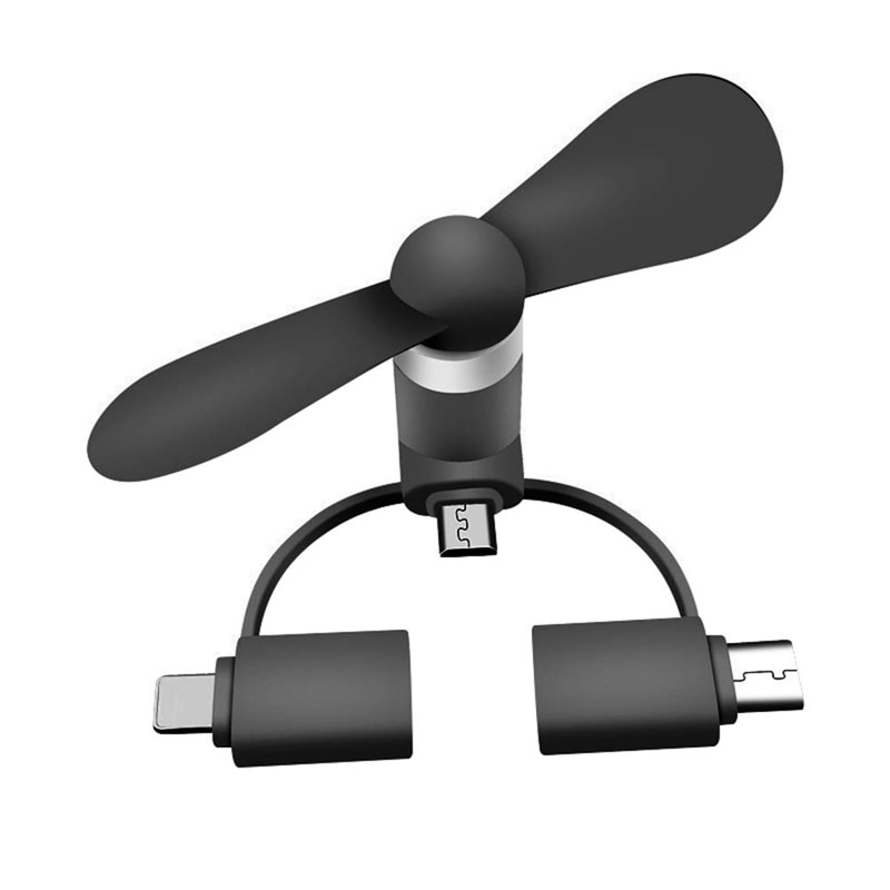 Ventilateur 3 en 1 pour téléphone